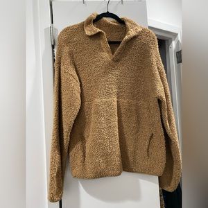 SKIMS cozy knit pullover- neutral